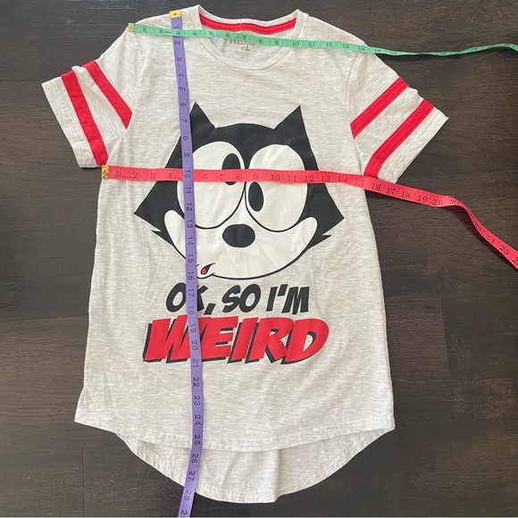 Felix the cat Ok, I'm weird logo Short sleeves tees - Size S - Picture 8 of 8